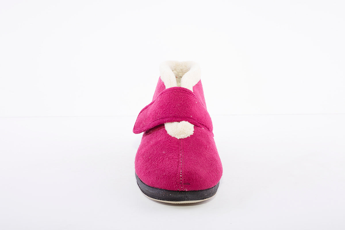 SLEEPERS - LS342 Bootee Slipper Wine