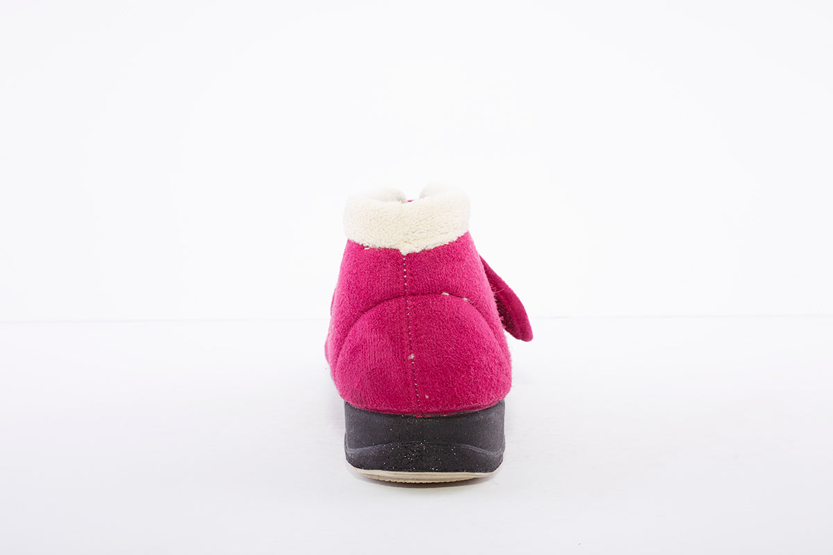SLEEPERS - LS342 Bootee Slipper Wine