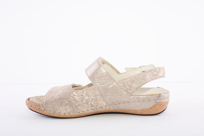 WALDLAUFER - HELIETT COMFORT SANDAL - LIGHT GOLD