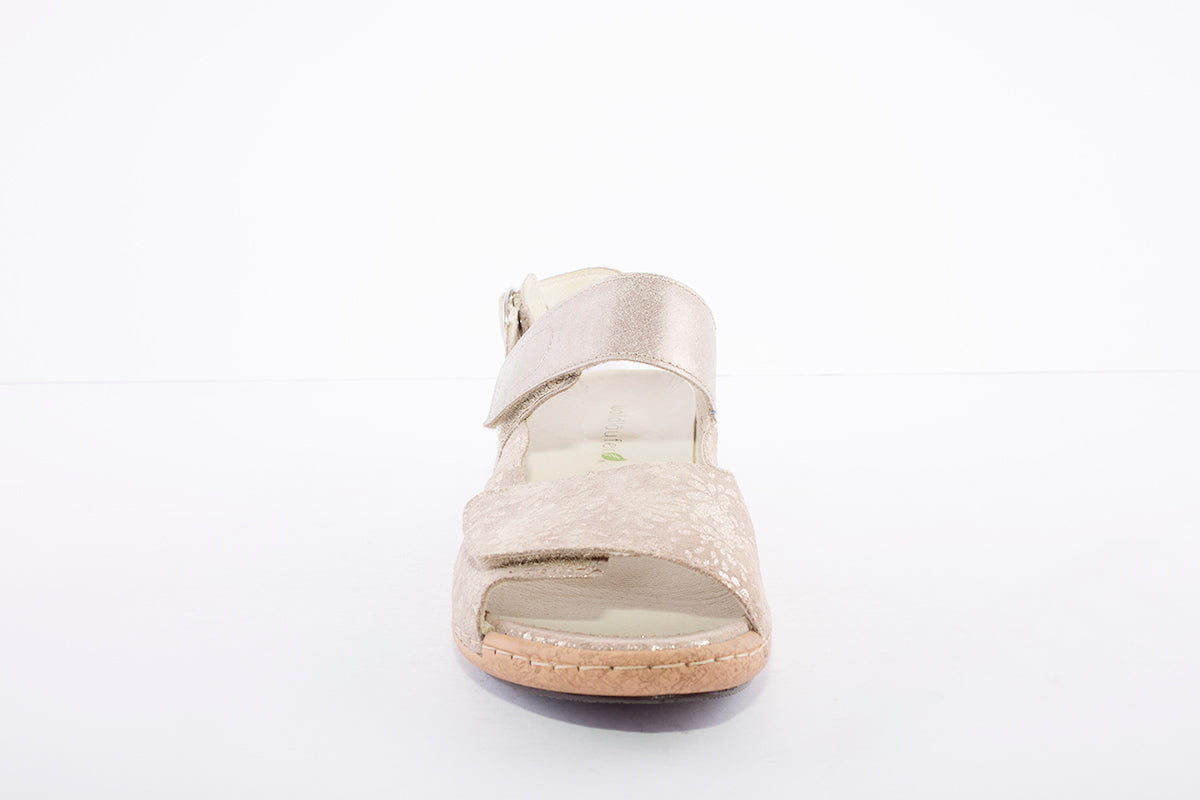 WALDLAUFER - HELIETT COMFORT SANDAL - LIGHT GOLD