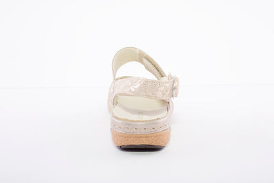 WALDLAUFER - HELIETT COMFORT SANDAL - LIGHT GOLD