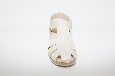 AEROBICS - 5859 TOE-IN SANDAL - GOLD