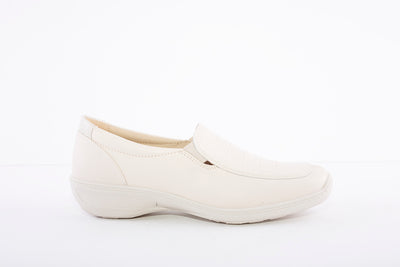 HOTTER - Cream Croc Calypso II Shoes