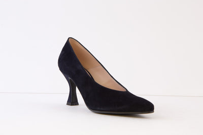 MARIAN - 4601 MEDIUM HEEL COURT SHOE - NAVY SUEDE