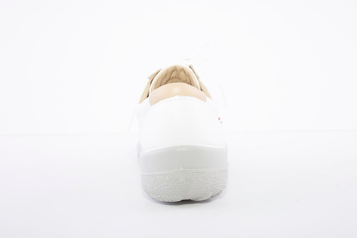 HOTTER - Tansy White Leather Lace Shoe