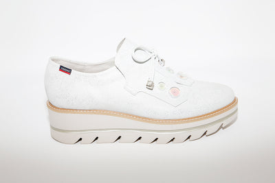 CALLAGHAN - 14833 Wedge Slip On Shoe - Silver