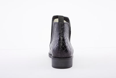 MARCO TOZZI - 25040-096 FLAT CHELSEA BOOT - BLACK