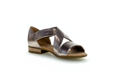 GABOR - 42.761.95 LOW HEEL CRISS-CROSS SANDAL - ROSE GOLD
