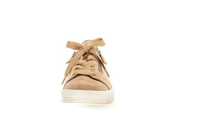 GABOR - 43.334.38 FLAT SHOE - CAMEL SUEDE