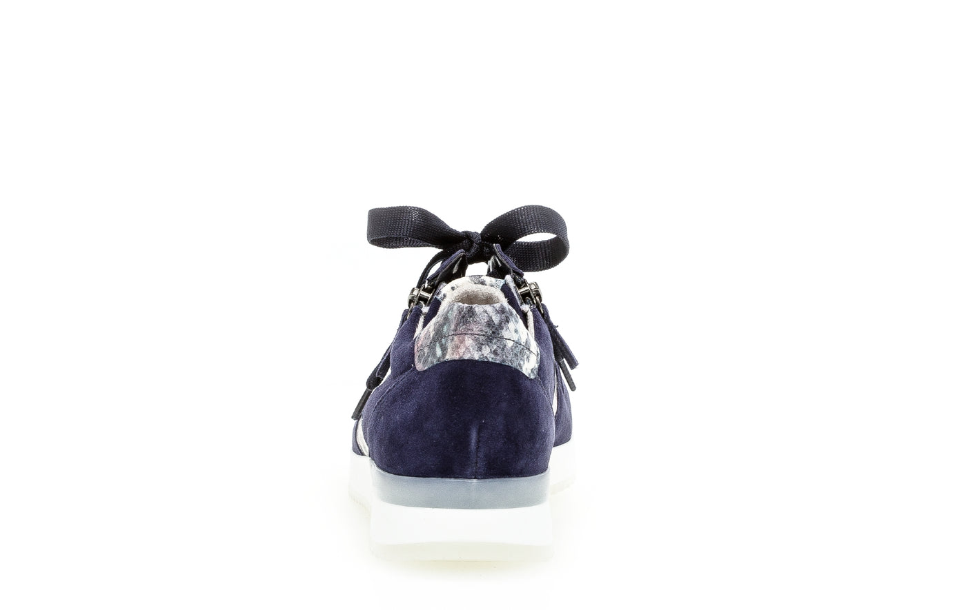 GABOR - 43.420.16 LACED FASHION SHOE - NAVY SUEDE