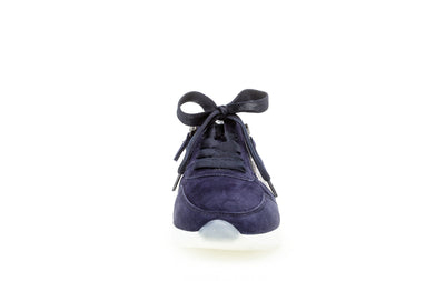 GABOR - 43.420.16 LACED FASHION SHOE - NAVY SUEDE