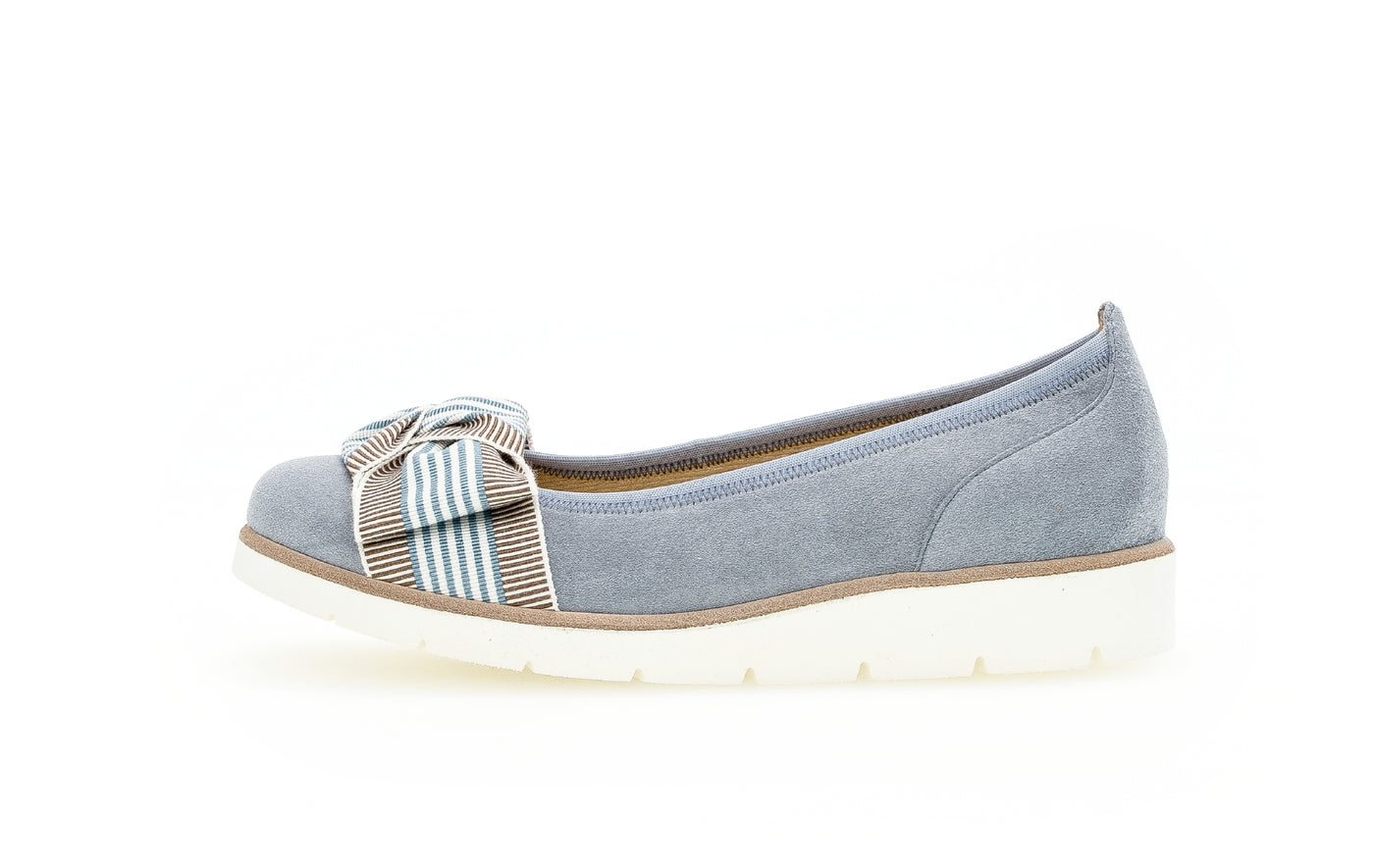 GABOR - 44.141.19 FLAT POMP - BABY BLUE