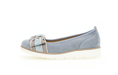 GABOR - 44.141.19 FLAT POMP - BABY BLUE