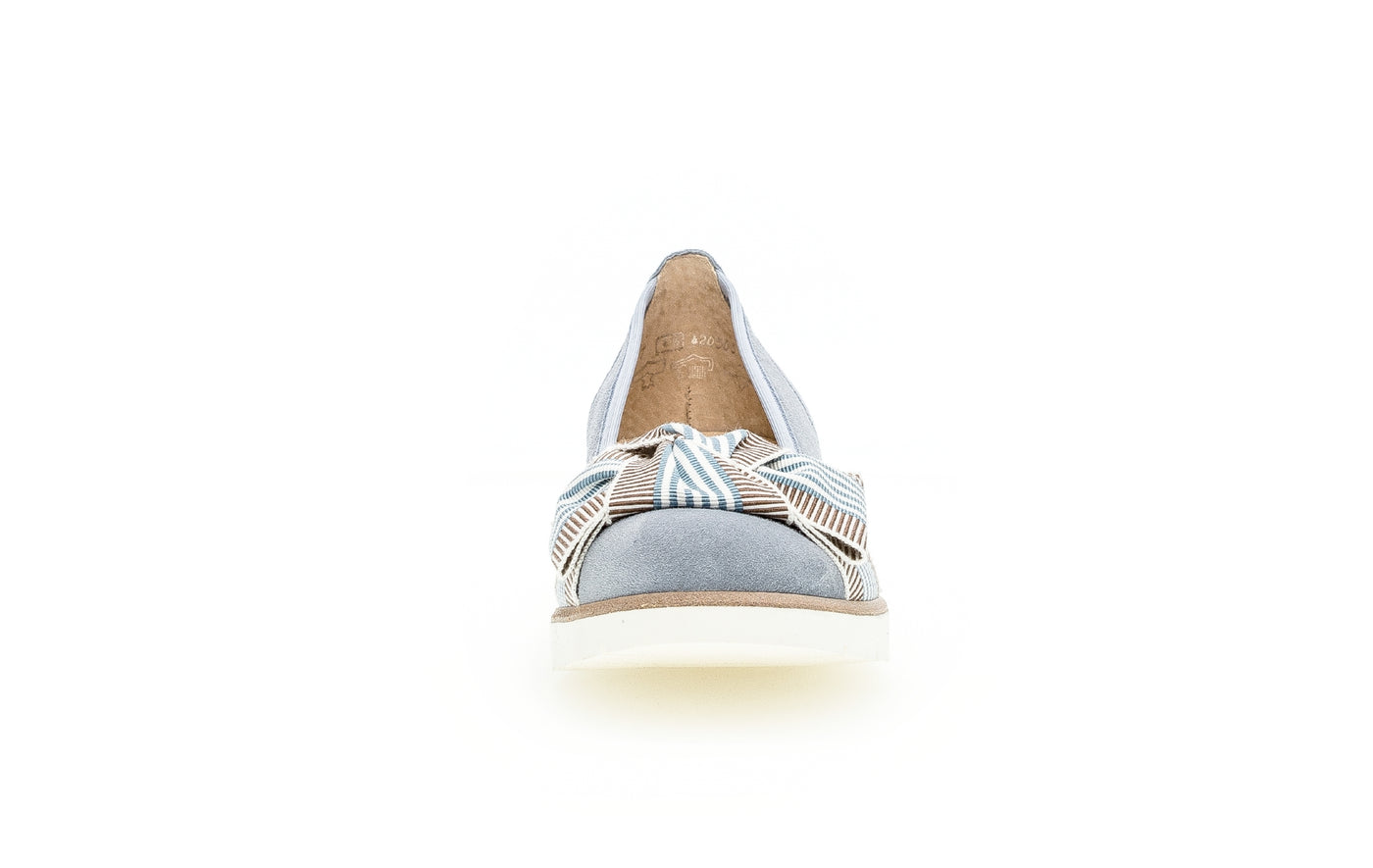 GABOR - 44.141.19 FLAT POMP - BABY BLUE