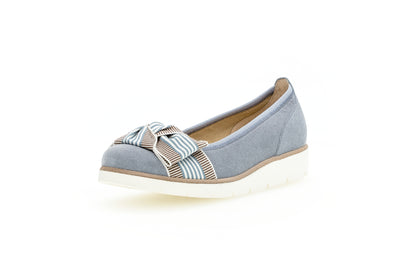 GABOR - 44.141.19 FLAT POMP - BABY BLUE