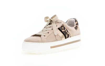 GABOR - 46.495.34 LACED SHOE - TAUPE