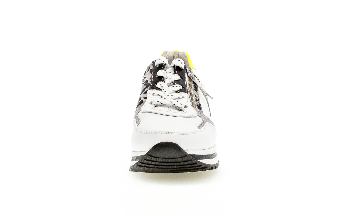 GABOR - 46.525.51 LACED FASHION TRAINER - WHITE/SILVER