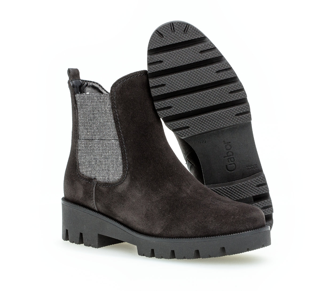 GABOR - 52.771.39 ANKLE BOOT - GREY SUEDE