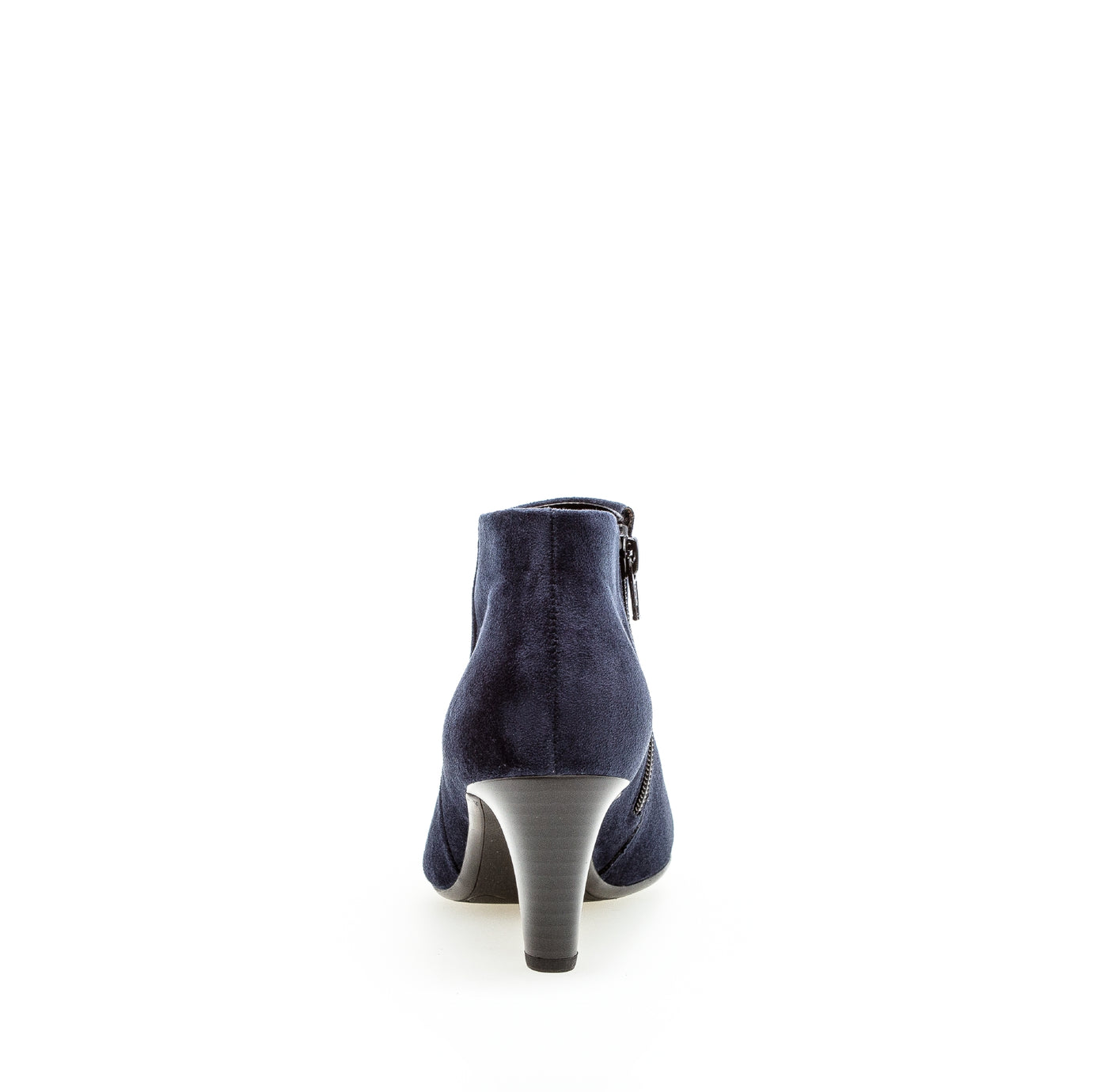 GABOR - 55.850.46 MEDIUM HEEL ANKLE BOOT - NAVY NUBUCK
