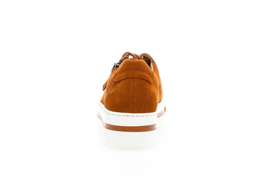 GABOR - 56 498 42 LACED CASUAL SHOE - TAN SUEDE