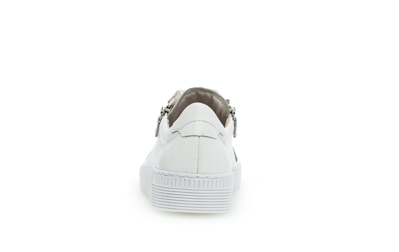 GABOR - 63.334.21 LACED TRAINER - WHITE LEATHER