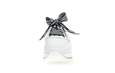 GABOR - 63.412.21 LACED FASHION SHOE - WHITE/NAVY