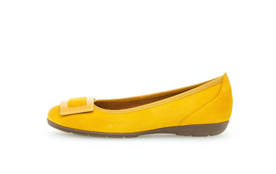 GABOR - 64.164.13 FLAT POMP - YELLOW