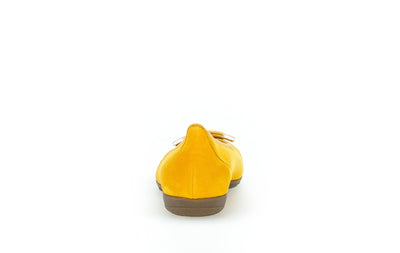 GABOR - 64.164.13 FLAT POMP - YELLOW