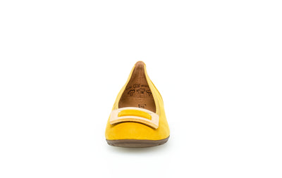GABOR - 64.164.13 FLAT POMP - YELLOW