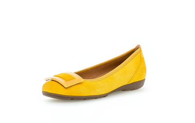 GABOR - 64.164.13 FLAT POMP - YELLOW