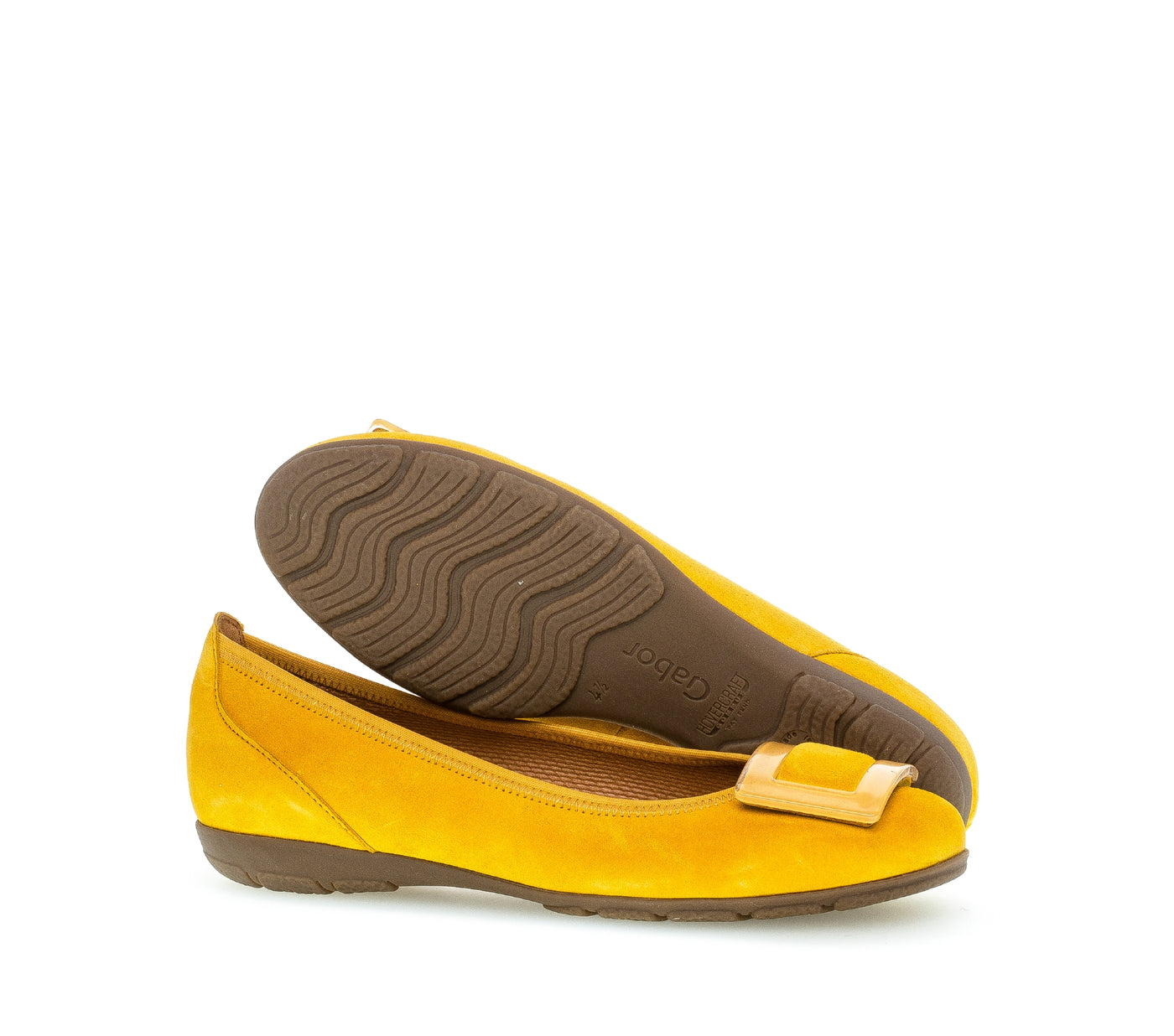 GABOR - 64.164.13 FLAT POMP - YELLOW