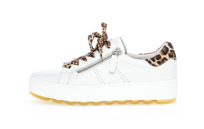 GABOR - 66.538.51 LACED FASHION SHOE - WHITE MULTI