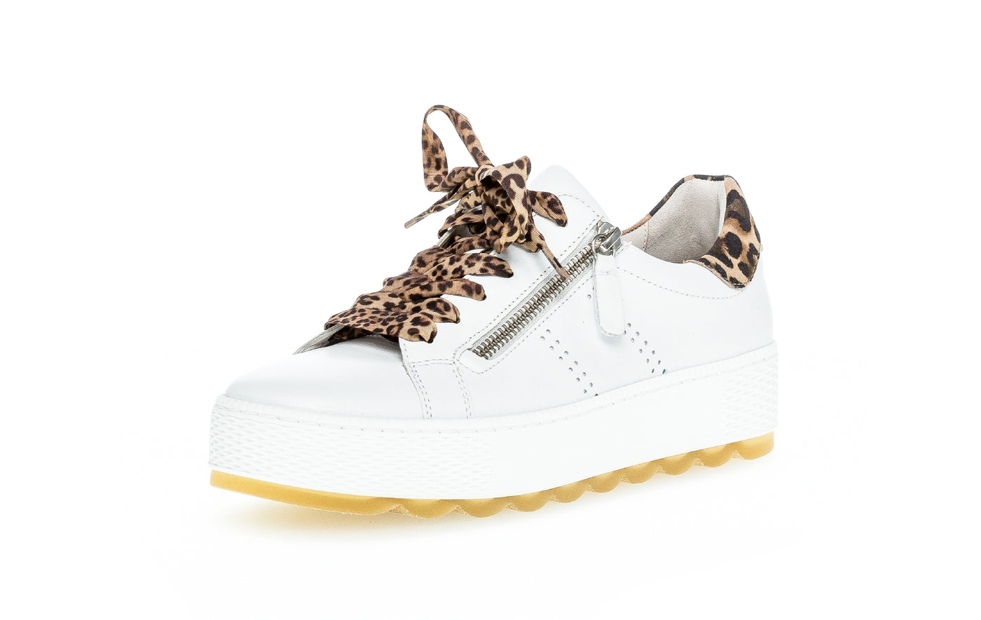GABOR - 66.538.51 LACED FASHION SHOE - WHITE MULTI