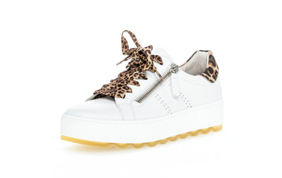 GABOR - 66.538.51 LACED FASHION SHOE - WHITE MULTI