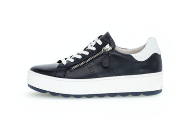 GABOR - 66.538.66 LACED FASHION SHOE - NAVY