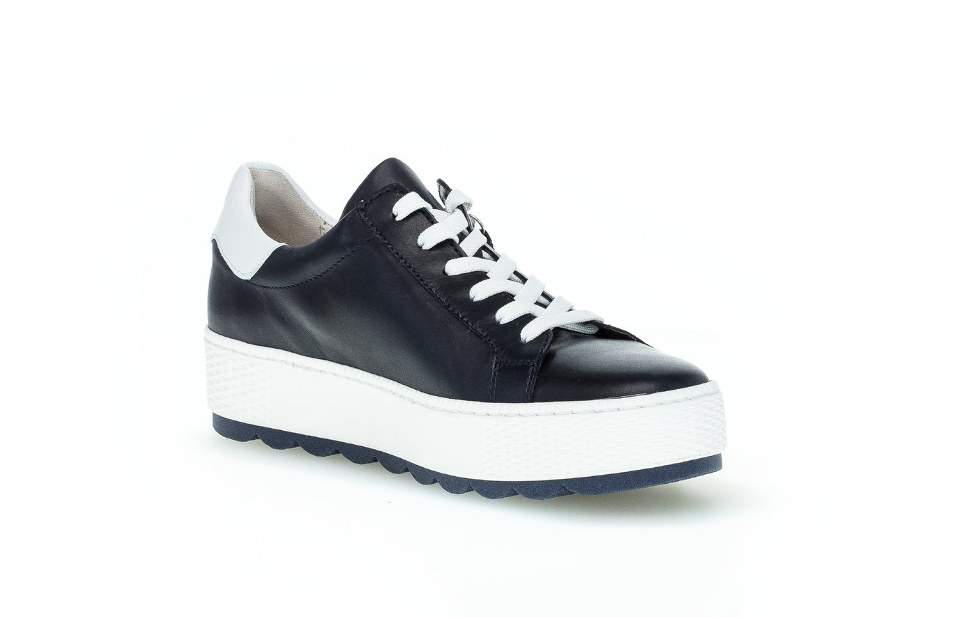 GABOR - 66.538.66 LACED FASHION SHOE - NAVY