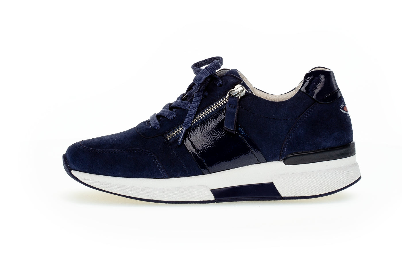 GABOR - 66.928.36 ROLLING SOFT LACED FASHION SHOE - NAVY
