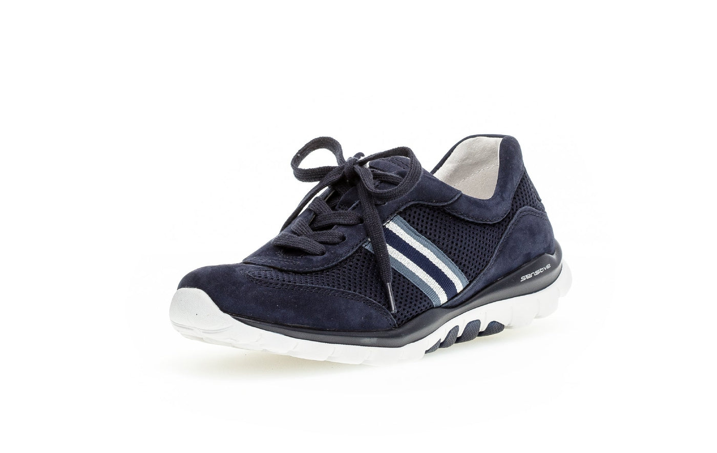 GABOR - 86.966.16 LACED ROLLING SOFT FASHION RUNNER - NAVY