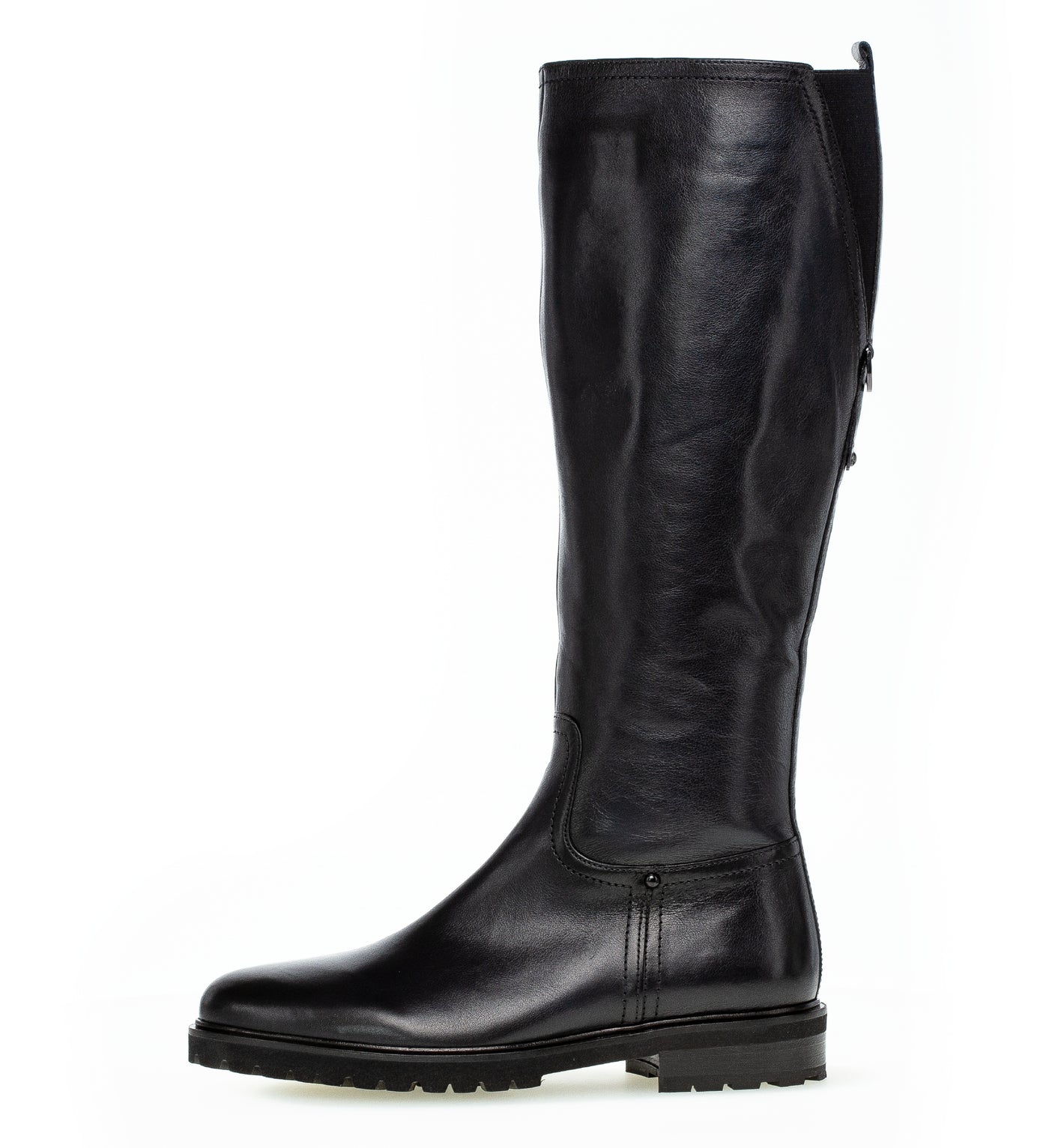 GABOR 71.629.26 - FLAT HEEL LONG BOOT - DARK NAVY