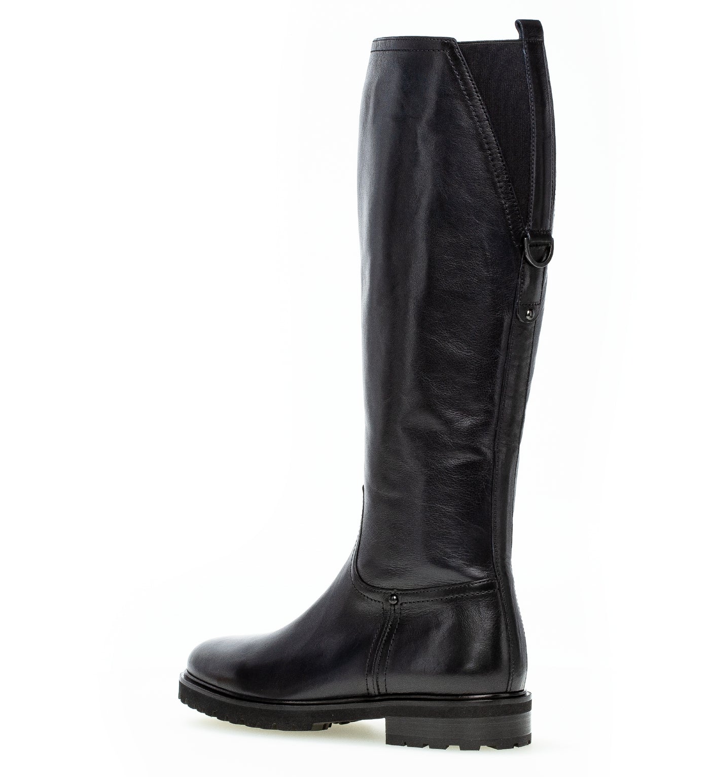 GABOR 71.629.26 - FLAT HEEL LONG BOOT - DARK NAVY