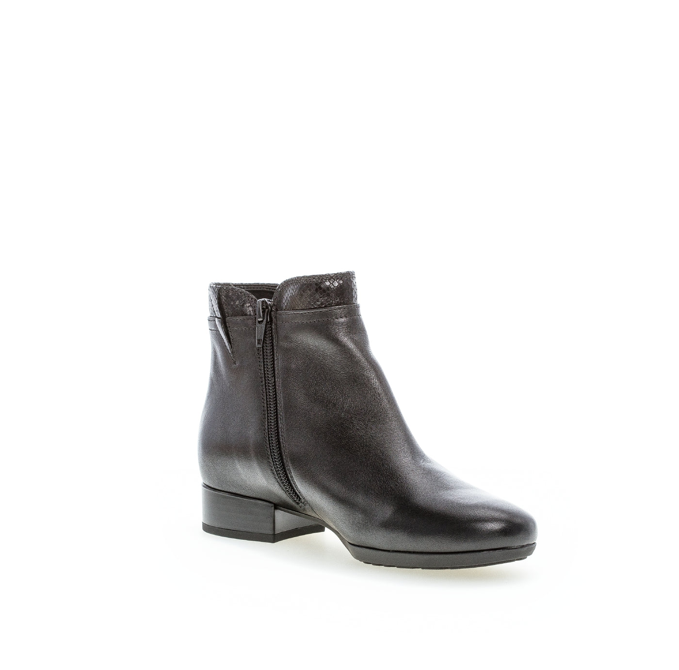 GABOR - 72.718.27 FLAT ANKLE BOOT - BLACK