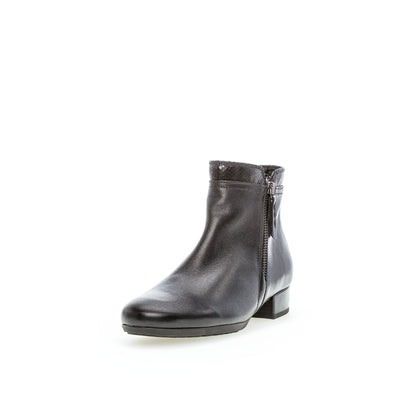 GABOR - 72.718.27 FLAT ANKLE BOOT - BLACK