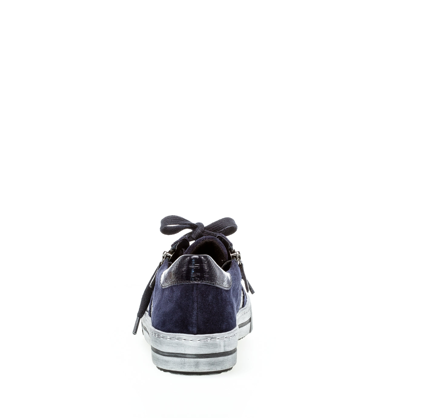 GABOR - 73.360.16 FLAT LACE UP FASHION SHOE - NAVY