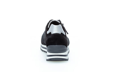 GABOR - 76.528.67 LACED FASHION SHOE - BLACK