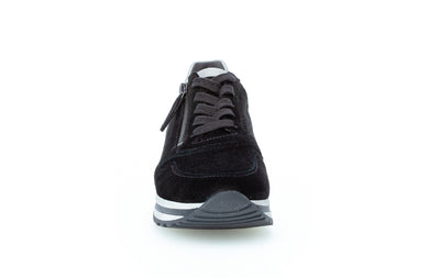 GABOR - 76.528.67 LACED FASHION SHOE - BLACK