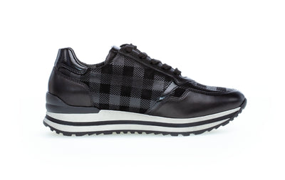 GABOR - 76.528.87 LACED FASHION SHOE - BLACK