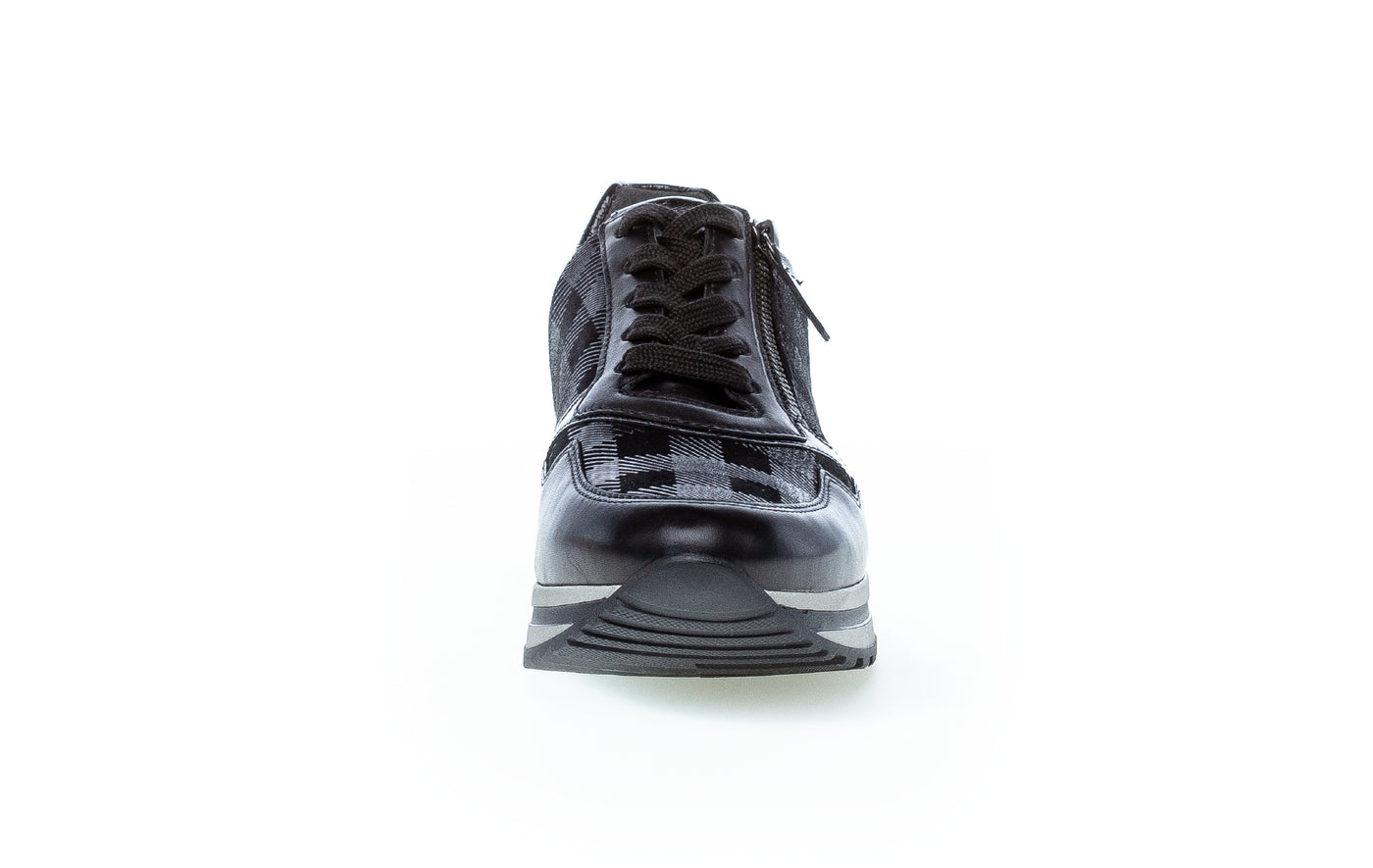GABOR - 76.528.87 LACED FASHION SHOE - BLACK