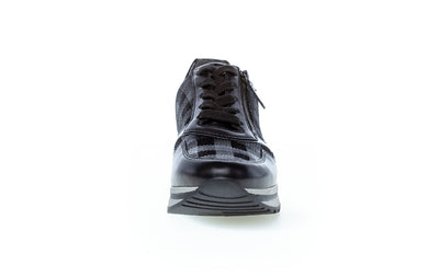 GABOR - 76.528.87 LACED FASHION SHOE - BLACK