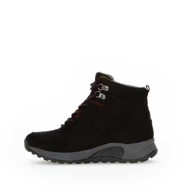 Gabor 76.806.47 -  LACED WALKING ANKLE BOOT - BLACK