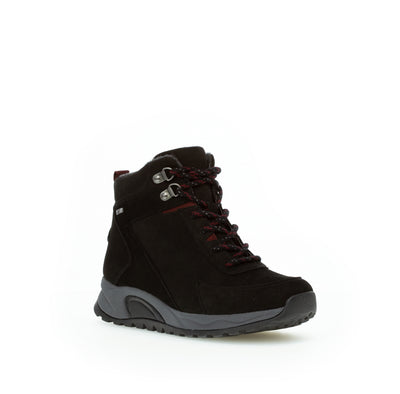 Gabor 76.806.47 -  LACED WALKING ANKLE BOOT - BLACK
